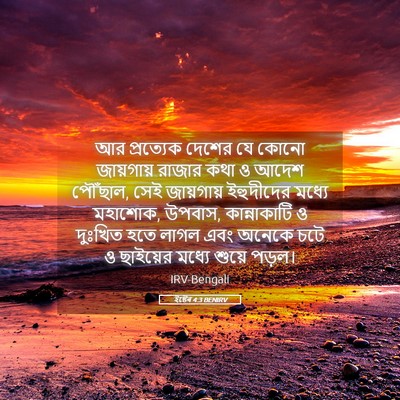 Picture 05 - ইষ্টেৰ 4:3 BENIRV - আর প্রত্যেক দেশের - Bible Verse Picture