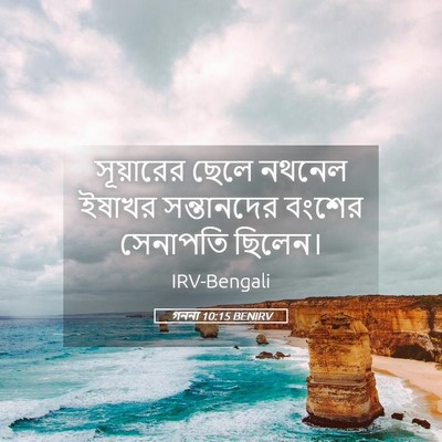 Picture 05 - গননা 10:15 BENIRV - সূয়ারের ছেলে - Bible Verse Picture