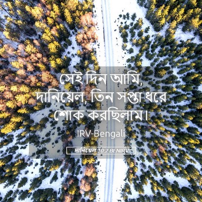 Picture 05 - দানিয়েল 10:2 BENIRV - সেই দিন আমি, - Bible Verse Picture