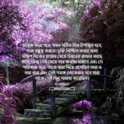 Picture 05 - দানিয়েল 11:6 BENIRV - কয়েক বছর পরে, যখন - Bible Verse Picture