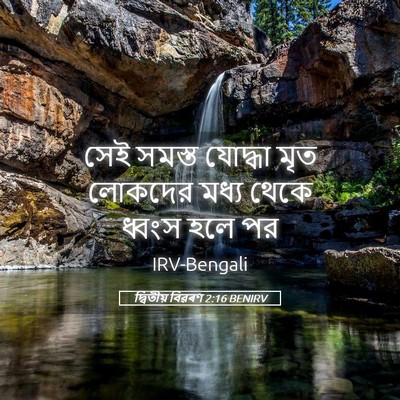 Picture 05 - দ্বিতীয় বিৱৰণ 2:16 BENIRV - সেই সমস্ত যোদ্ধা - Bible Verse Picture