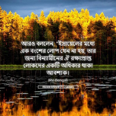 Picture 05 - বিচাৰকর্তাবিলাক 21:17 BENIRV - আরও বললেন, - Bible Verse Picture