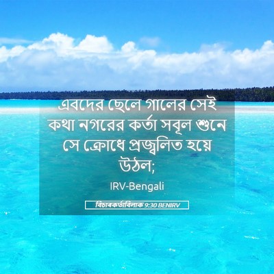 Picture 05 - বিচাৰকর্তাবিলাক 9:30 BENIRV - এবদের ছেলে গালের - Bible Verse Picture