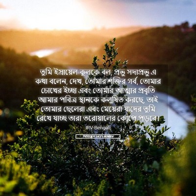 Picture 05 - যিহিষ্কেল 24:21 BENIRV - তুমি - Bible Verse Picture
