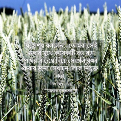 Picture 05 - যিহোচূৱা 10:18 BENIRV - যিহোশূয় বললেন, - Bible Verse Picture