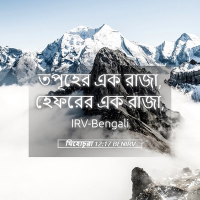Picture 05 - যিহোচূৱা 12:17 BENIRV - তপূহের এক রাজা, - Bible Verse Picture