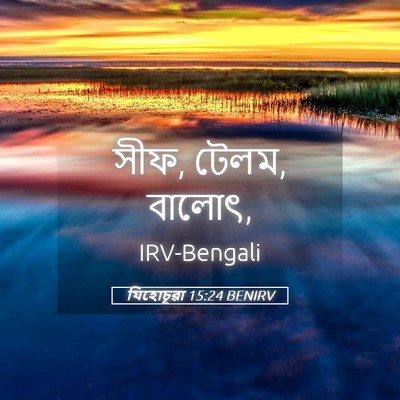 Picture 05 - যিহোচূৱা 15:24 BENIRV - সীফ, টেলম, - Bible Verse Picture