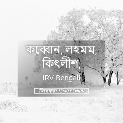 Picture 05 - যিহোচূৱা 15:40 BENIRV - কব্বোন, লহমম, - Bible Verse Picture