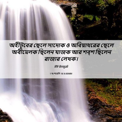 Picture 06 - 1 বংশাৱলি 18:16 BENIRV - অহীটূবের ছেলে - Bible Verse Picture
