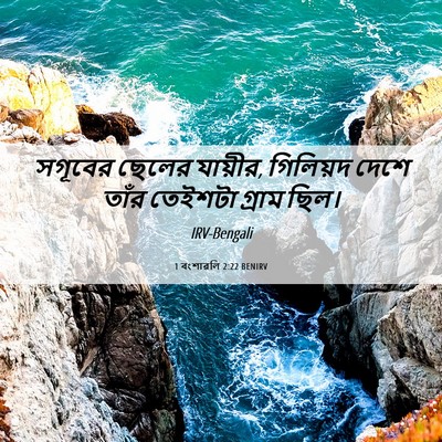 Picture 06 - 1 বংশাৱলি 2:22 BENIRV - সগূবের ছেলের - Bible Verse Picture