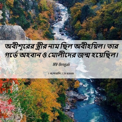 Picture 06 - 1 বংশাৱলি 2:29 BENIRV - অবীশূরের স্ত্রীর - Bible Verse Picture