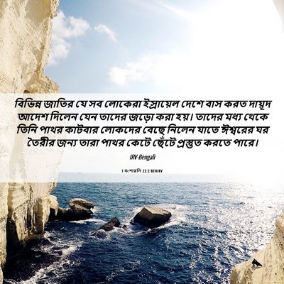 Picture 06 - 1 বংশাৱলি 22:2 BENIRV - বিভিন্ন জাতির যে - Bible Verse Picture
