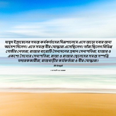 Picture 06 - 1 বংশাৱলি 28:1 BENIRV - দায়ূদ - Bible Verse Picture