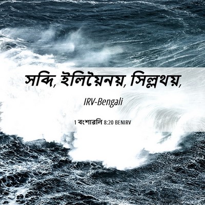 Picture 06 - 1 বংশাৱলি 8:20 BENIRV - সব্দি, ইলিয়ৈনয়, - Bible Verse Picture
