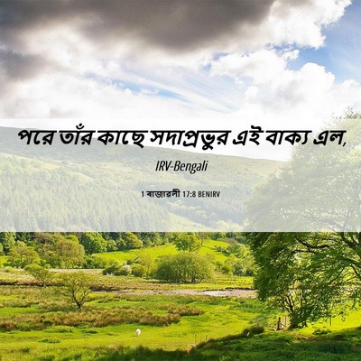 Picture 06 - 1 ৰাজাৱলী 17:8 BENIRV - পরে তাঁর কাছে - Bible Verse Picture