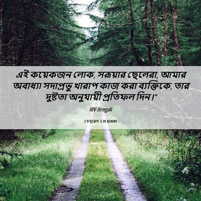 Picture 06 - 2 চমূৱেল 3:39 BENIRV - এই কয়েকজন লোক, - Bible Verse Picture