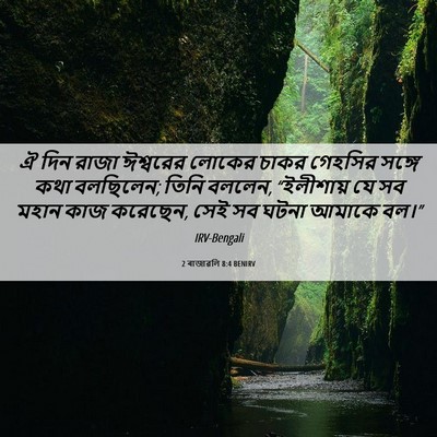 Picture 06 - 2 ৰাজাৱলি 8:4 BENIRV - ঐ দিন রাজা ঈশ্বরের - Bible Verse Picture