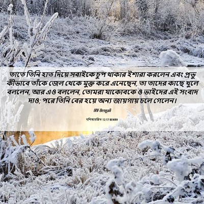 Picture 06 - पশিষ্যচরিত 12:17 BENIRV - তাতে তিনি হাত - Bible Verse Picture