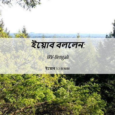 Picture 06 - ইয়োব 3:2 BENIRV - ইয়োব - Bible Verse Picture