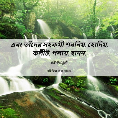 Picture 06 - নহিমিয়া 10:10 BENIRV - এবং তাঁদের - Bible Verse Picture