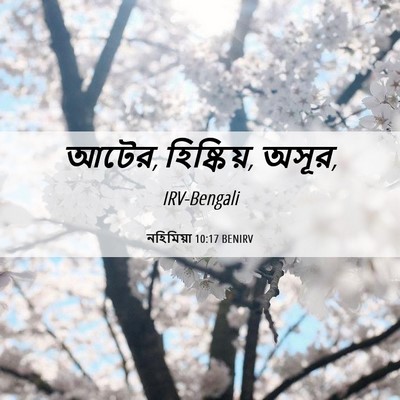 Picture 06 - নহিমিয়া 10:17 BENIRV - আটের, হিষ্কিয়, - Bible Verse Picture