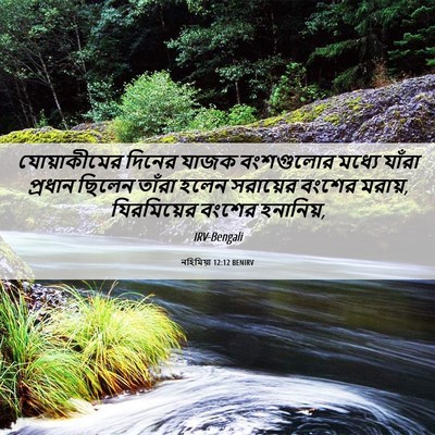 Picture 06 - নহিমিয়া 12:12 BENIRV - যোয়াকীমের দিনের - Bible Verse Picture