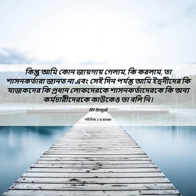 Picture 06 - নহিমিয়া 2:16 BENIRV - কিন্তু আমি কোন - Bible Verse Picture