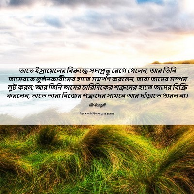 Picture 06 - বিচাৰকর্তাবিলাক 2:14 BENIRV - তাতে ইস্রায়েলের - Bible Verse Picture