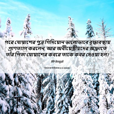 Picture 06 - বিচাৰকর্তাবিলাক 8:32 BENIRV - পরে যোয়াশের - Bible Verse Picture