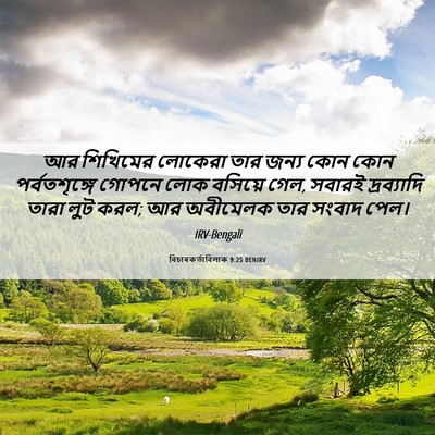 Picture 06 - বিচাৰকর্তাবিলাক 9:25 BENIRV - আর শিখিমের লোকেরা - Bible Verse Picture