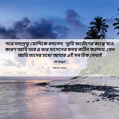 Picture 06 - যাত্ৰা 10:1 BENIRV - পরে সদাপ্রভু - Bible Verse Picture