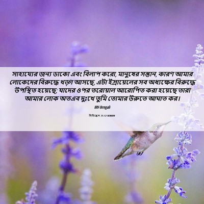 Picture 06 - যিহিষ্কেল 21:12 BENIRV - সাহায্যের জন্য - Bible Verse Picture