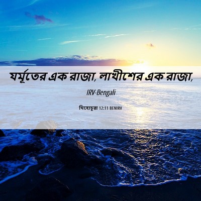 Picture 06 - যিহোচূৱা 12:11 BENIRV - যর্মূতের এক রাজা, - Bible Verse Picture