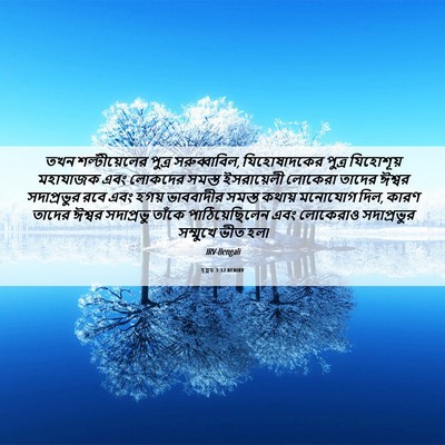 Picture 06 - হ্গ্গয় 1:12 BENIRV - তখন শল্টীয়েলের - Bible Verse Picture