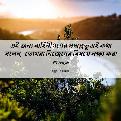Picture 06 - হ্গ্গয় 1:5 BENIRV - এই জন্য - Bible Verse Picture