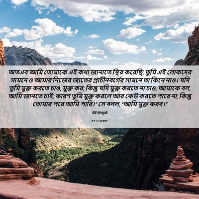 Picture 06 - ৰূথ 4:4 BENIRV - অতএব আমি তোমাকে এই - Bible Verse Picture