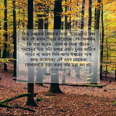 Picture 07 - 1 চমূৱেল 14:45 BENIRV - কিন্তু লোকেরা - Bible Verse Picture