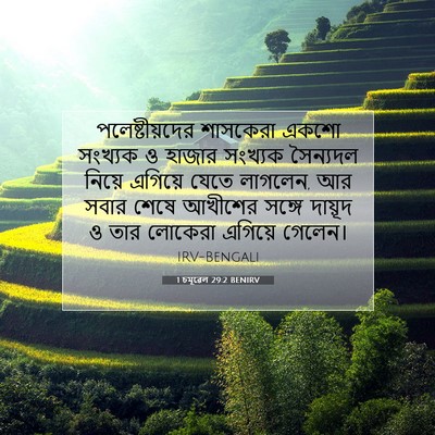 Picture 07 - 1 চমূৱেল 29:2 BENIRV - পলেষ্টীয়দের - Bible Verse Picture