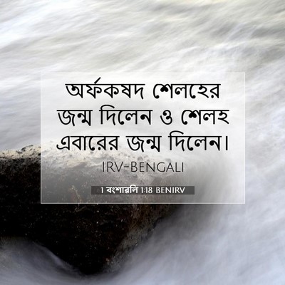 Picture 07 - 1 বংশাৱলি 1:18 BENIRV - অর্ফকষদ শেলহের - Bible Verse Picture