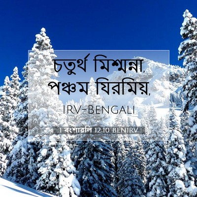 Picture 07 - 1 বংশাৱলি 12:10 BENIRV - চতুর্থ মিশ্মন্না, - Bible Verse Picture