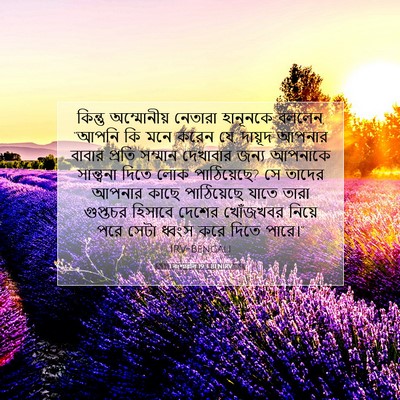 Picture 07 - 1 বংশাৱলি 19:3 BENIRV - কিন্তু অম্মোনীয় - Bible Verse Picture