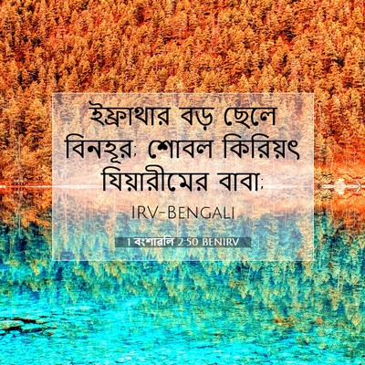 Picture 07 - 1 বংশাৱলি 2:50 BENIRV - ইফ্রাথার বড় ছেলে - Bible Verse Picture
