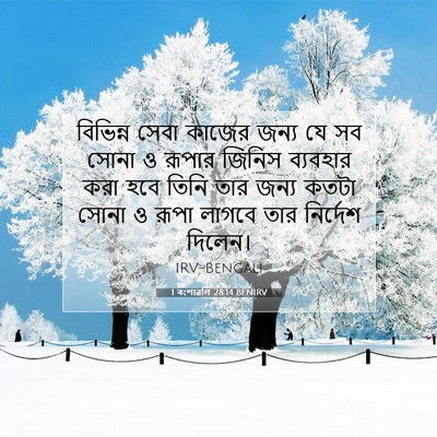 Picture 07 - 1 বংশাৱলি 28:14 BENIRV - বিভিন্ন সেবা - Bible Verse Picture
