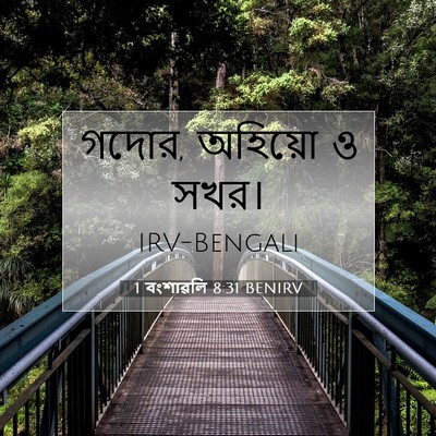 Picture 07 - 1 বংশাৱলি 8:31 BENIRV - গদোর, অহিয়ো ও - Bible Verse Picture
