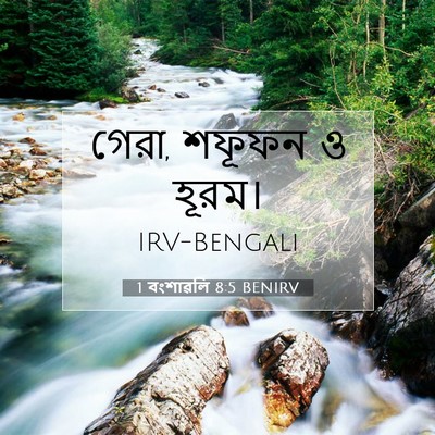 Picture 07 - 1 বংশাৱলি 8:5 BENIRV - গেরা, শফূফন ও - Bible Verse Picture