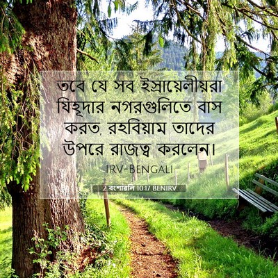 Picture 07 - 2 বংশাৱলি 10:17 BENIRV - তবে যে সব - Bible Verse Picture