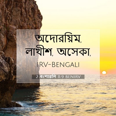 Picture 07 - 2 বংশাৱলি 11:9 BENIRV - অদোরয়িম, লাখীশ, - Bible Verse Picture