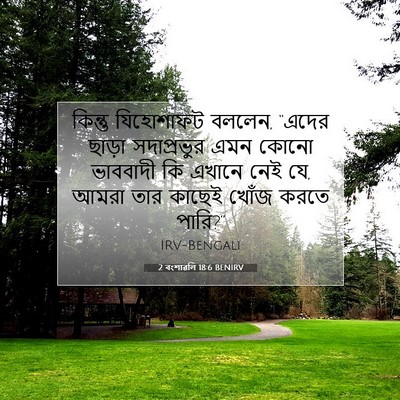Picture 07 - 2 বংশাৱলি 18:6 BENIRV - কিন্তু যিহোশাফট - Bible Verse Picture