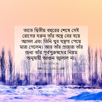 Picture 07 - 2 বংশাৱলি 21:19 BENIRV - তাতে দ্বিতীয় - Bible Verse Picture