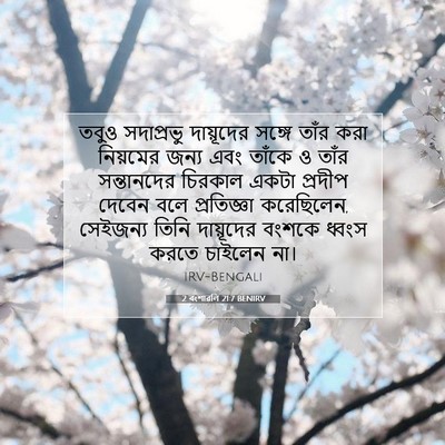 Picture 07 - 2 বংশাৱলি 21:7 BENIRV - তবুও সদাপ্রভু - Bible Verse Picture